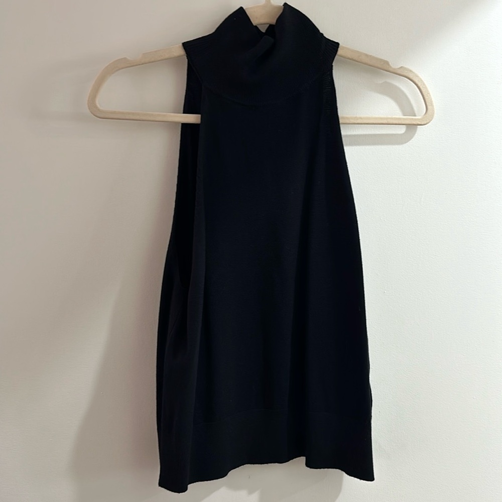 h&m mock neck sweater tank